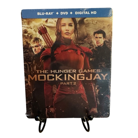 The Hunger Games: Mockingjay Part 2 Blu-Ray, DVD, Digital: Limited Steelbook NEW - Picture 1 of 3